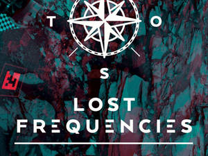 Тапет с обложка на логотип Lost Frequencies — 4:3 Тапет