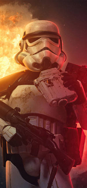 Огнен Star Wars iPhone 6 Plus — iPhone 12 Тапет