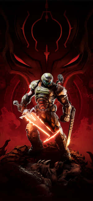Doom Eternal Iphone — Samsung Galaxy S20 Тапет