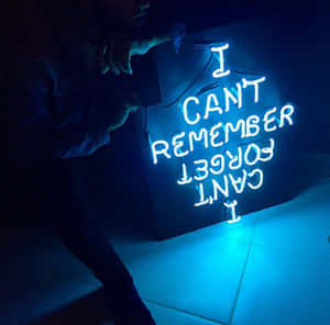 Снимки с неонова синя естетика — Неонова синя естетика Тапет