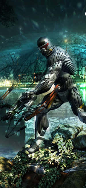 Фон iPhone X Crysis 3 — Oppo Find X9 Ultra Тапет
