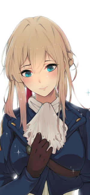 Violet Evergarden iPhone — Galaxy A Тапет