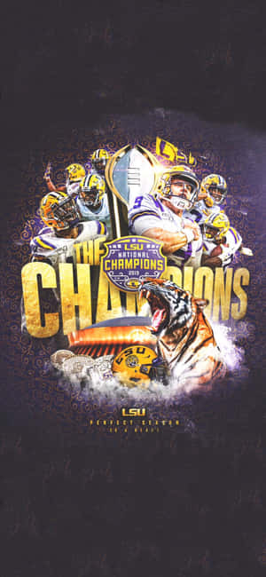 Lsu Iphone — Pixel 9 Pro XL Тапет