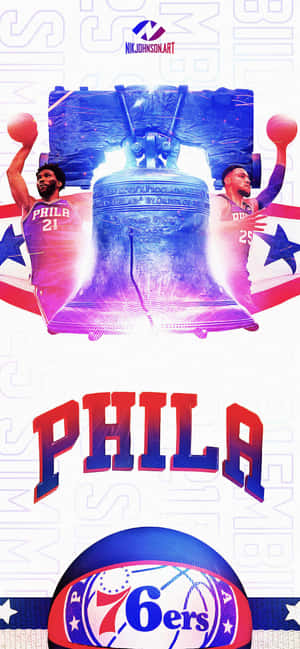 76ers iPhone — iPhone 13 Pro Тапет