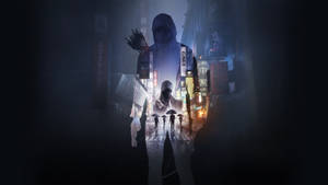 Тапет с официално изкуство от Ghostwire Tokyo