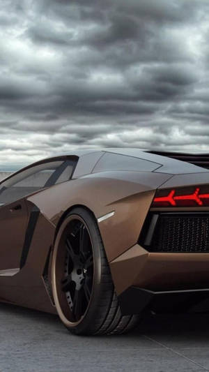 Очарователна снимка за iPhone на Lamborghini — Ламборгини Тапет