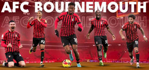 Петима футболисти от AFC Bournemouth — Футбол Тапет