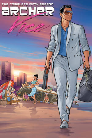 Пленителен постер Archer Vice — Huawei MatePad Air (2025) Тапет
