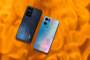 Плоско подреждане на телефони Oppo — Oppo Тапет