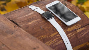 Тапет за подписен бял цвят на Apple Watch — Apple Watch Тапет