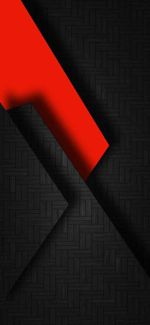1125x2436 Чист тапет за iPhone X за тези, кои обичат черно и червено. : iphone — iPhone X Тапет