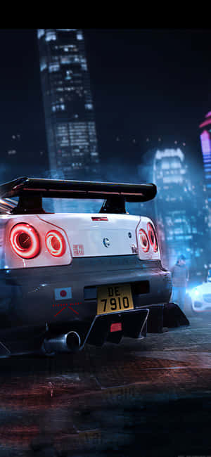 Nissan Skyline iPhone — iPhone 14 Plus Тапет