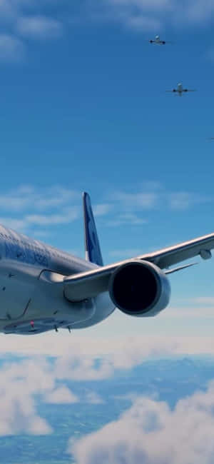 Iphone Xs Microsoft Flight Simulator фон — OnePlus 12 Тапет