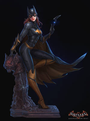 Батгърл в Batman Arkham Knight за iPhone — Батман Тапет