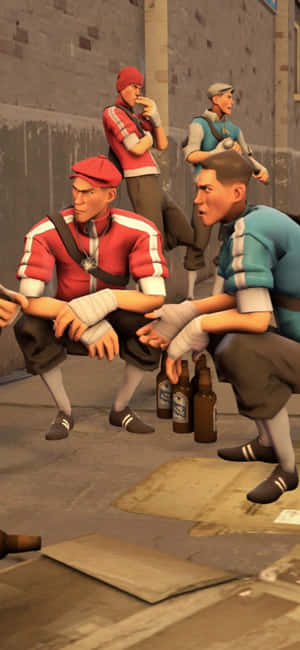 Iphone Xs Team Fortress 2 фон — Realme Тапет