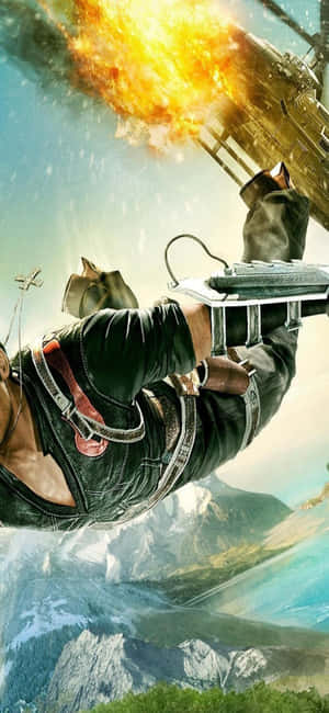 Фон за iPhone X Just Cause 4 — OnePlus Ace Тапет