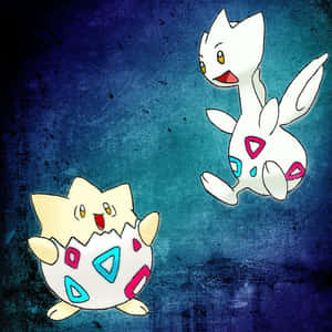 Togetic — Синя естетика Тапет