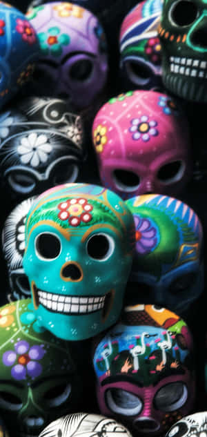 Sugar Skull Phone — Redmi Note 17 Pro Max Тапет