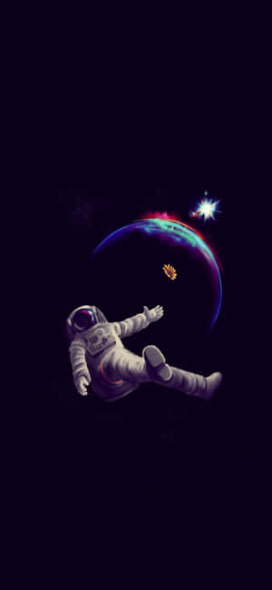 Astronaut Iphone — Pixel 8 Тапет