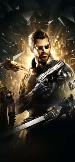 Android Deus Ex Mankind Divided Фон — iPhone 14 Тапет