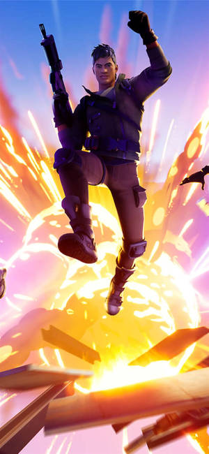 1080 Fortnite — iPhone 14 Pro Тапет