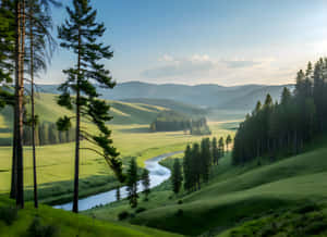Природа,Природа 4k,Снимки на природа 4k,Снимки на естественна красота,Естествен,Снимки на река,Изглед на река,Гора,Фон на гора — Природа 4K Тапет