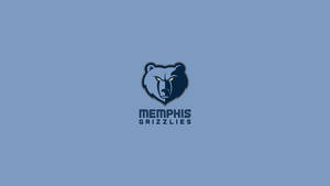 Тапет с прост икона на отбор Memphis Grizzlies — Нисък контраст Тапет