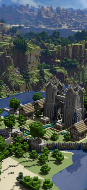 Pixel 3 Minecraft Фон — Pixel 9 Pro Тапет