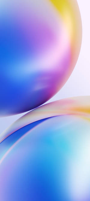 Тапет Светещи сфери Oneplus
