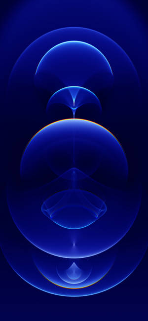 Светло блестящ син iPhone — 1320x2868 Тапет