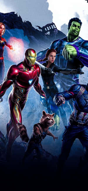 Фон за Iphone Xs Marvel's Avengers — Tecno Camon 50 Pro Тапет