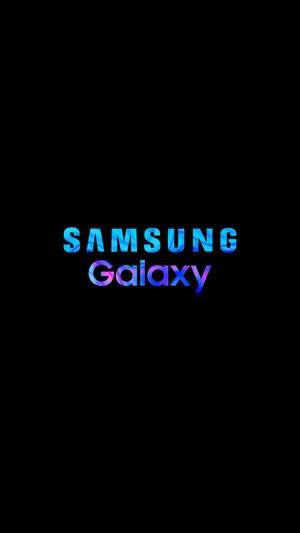Синь и лилав логотип Samsung Galaxy — Галактика телефон Тапет
