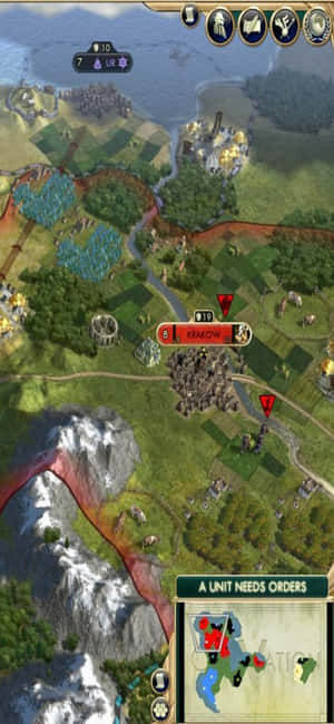 Iphone X Civilization V фон — Honor 500 Тапет