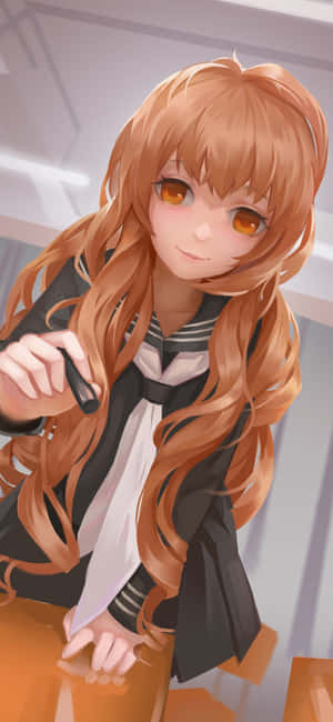 Тайга Айсака — Motorola Edge 70 Fusion Тапет