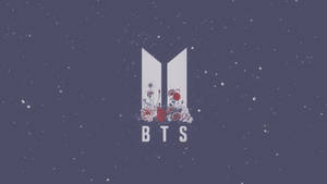 Сладка рисунка на логото на BTS — Bts естетика Тапет
