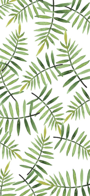 Cute Leaves — iPhone 11 Pro Тапет
