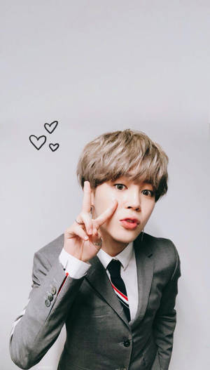 Сладък BTS Чимин в униформа