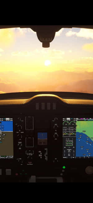 Фон Iphone Xs Microsoft Flight Simulator — Motorola Edge Тапет