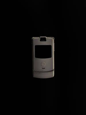 Сребрист черен сгъваем Motorola