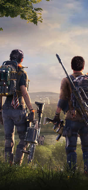 Iphone Xs Max The Division фон — POCO M7 Plus Тапет
