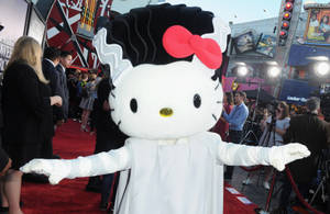 Тапет със страшна Хелоуинска мумия Hello Kitty — Hello Kitty Хелоуин Тапет