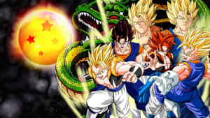 Супер Сайяните се зареждат в „Dragon Ball Super“ — Драконова топка супер GIF Тапет
