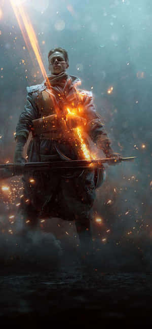 HD фон Battlefield V — Galaxy F70 Pro Тапет