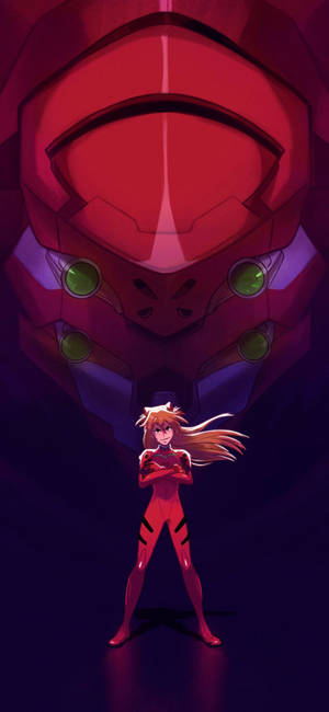 Evangelion Телефон — Galaxy A27 Тапет