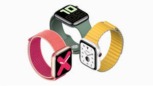Три различни Apple Watch тапет