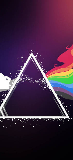 Pink Floyd Пастелен Арт тапет — iPhone 14 Pro Max Тапет