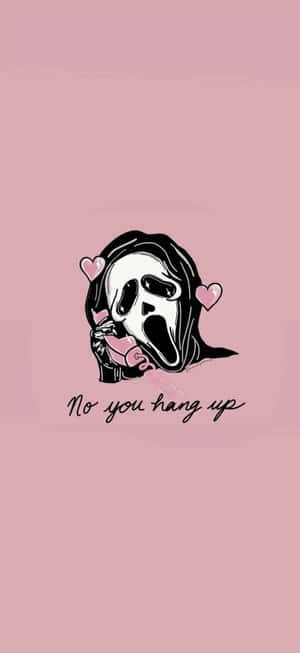 Pink Halloween Background — Realme Neo7x Тапет