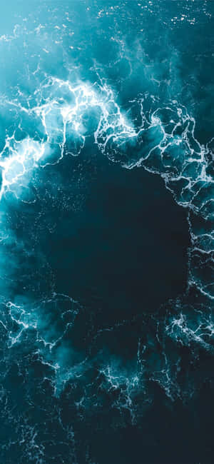 Ocean Aesthetic Phone — iPhone 14 Pro Тапет