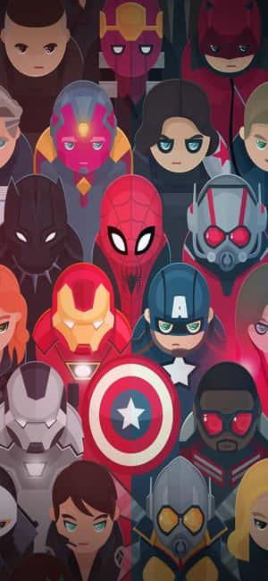 Фон за iPhone XS Marvel's Avengers — iPhone 14 Plus Тапет
