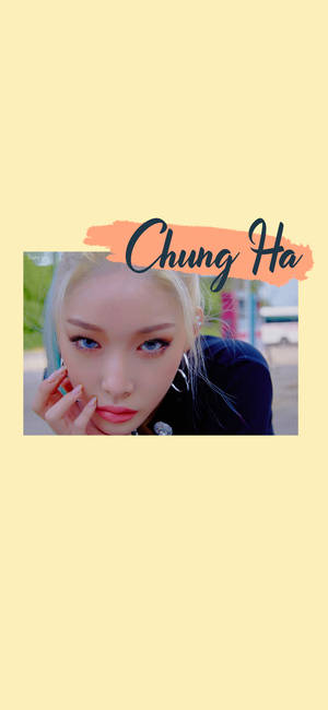 Фен арт на Chungha тапет — iPhone 17 Тапет